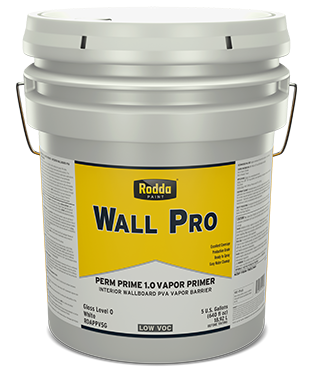 Rodda Paint Wall Pro Perm Prime 1.0 Vapor Primer