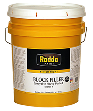 Rodda Paint Sprayable Latex Block Filler 501901